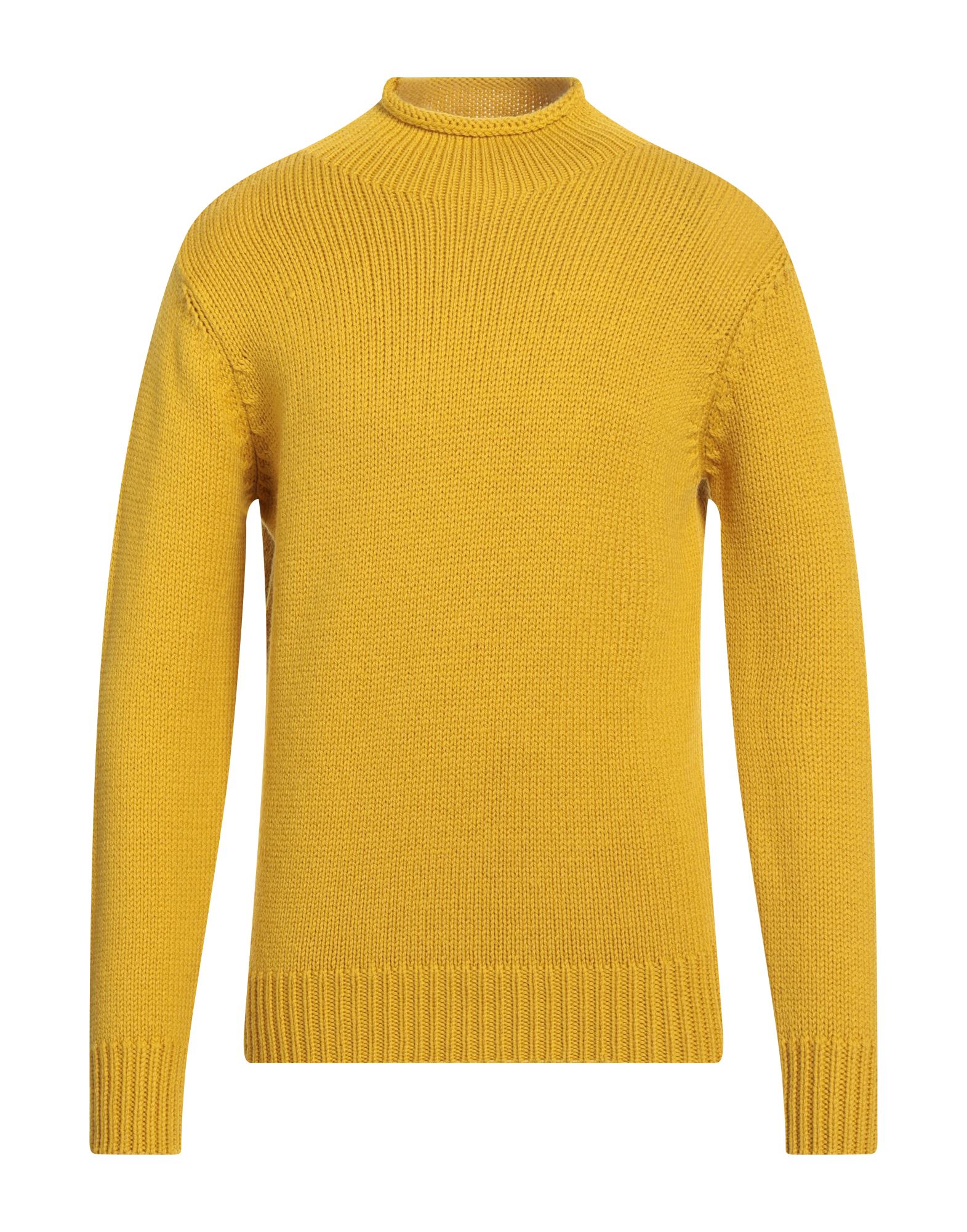 FILIPPO DE LAURENTIIS Rollkragenpullover Herren Ocker von FILIPPO DE LAURENTIIS