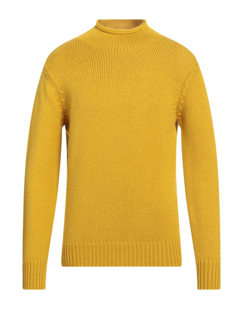 FILIPPO DE LAURENTIIS Rollkragenpullover Herren Ocker von FILIPPO DE LAURENTIIS