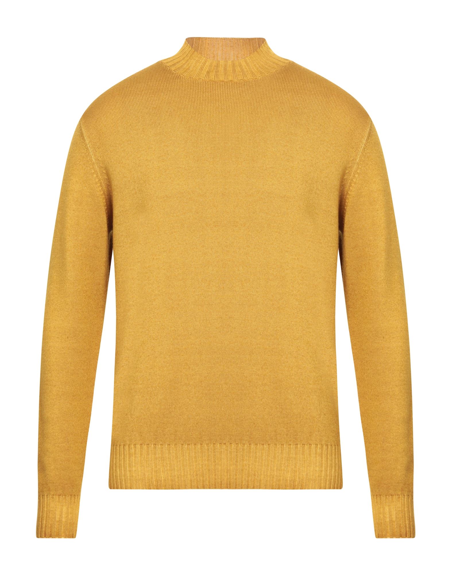 FILIPPO DE LAURENTIIS Rollkragenpullover Herren Ocker von FILIPPO DE LAURENTIIS