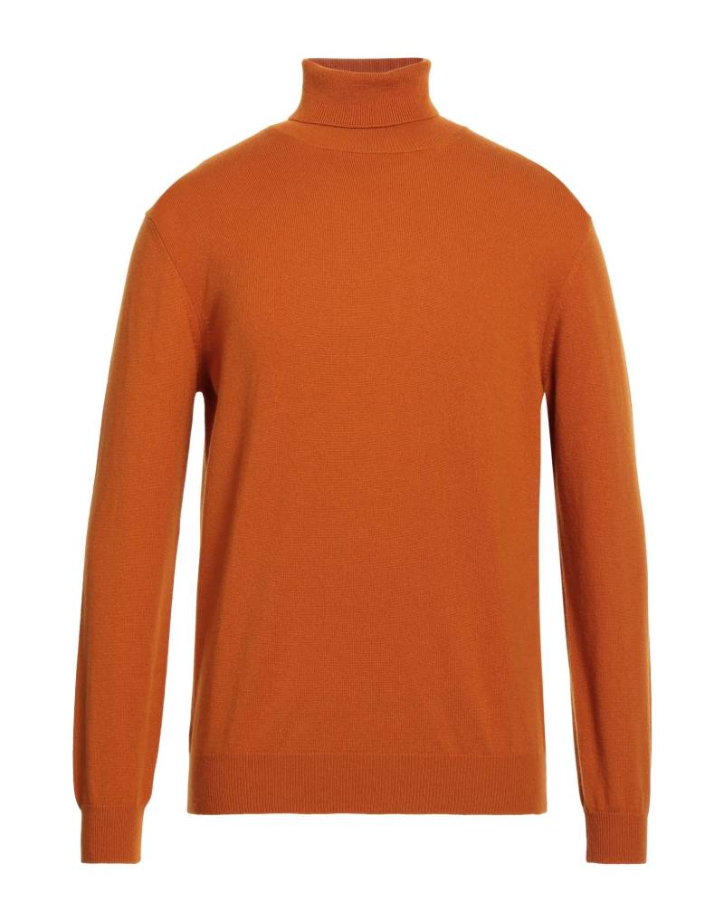 FILIPPO DE LAURENTIIS Rollkragenpullover Herren Orange von FILIPPO DE LAURENTIIS