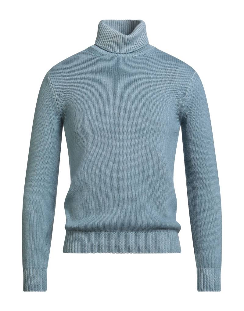 FILIPPO DE LAURENTIIS Rollkragenpullover Herren Blaugrau von FILIPPO DE LAURENTIIS