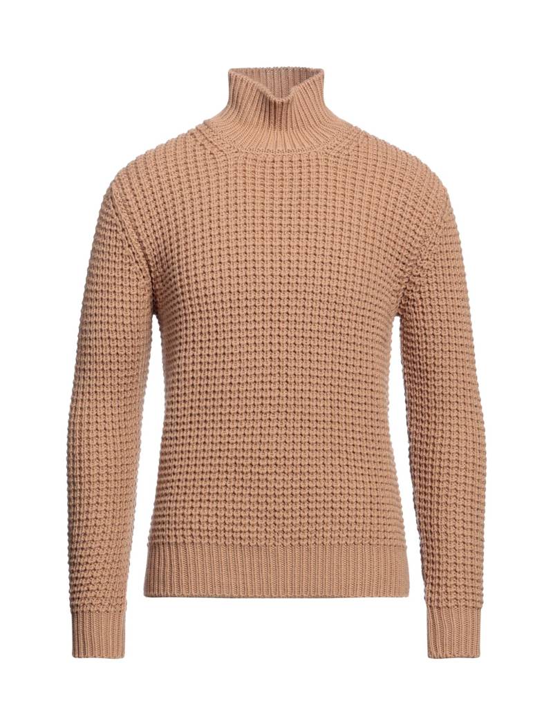 FILIPPO DE LAURENTIIS Rollkragenpullover Herren Sand von FILIPPO DE LAURENTIIS