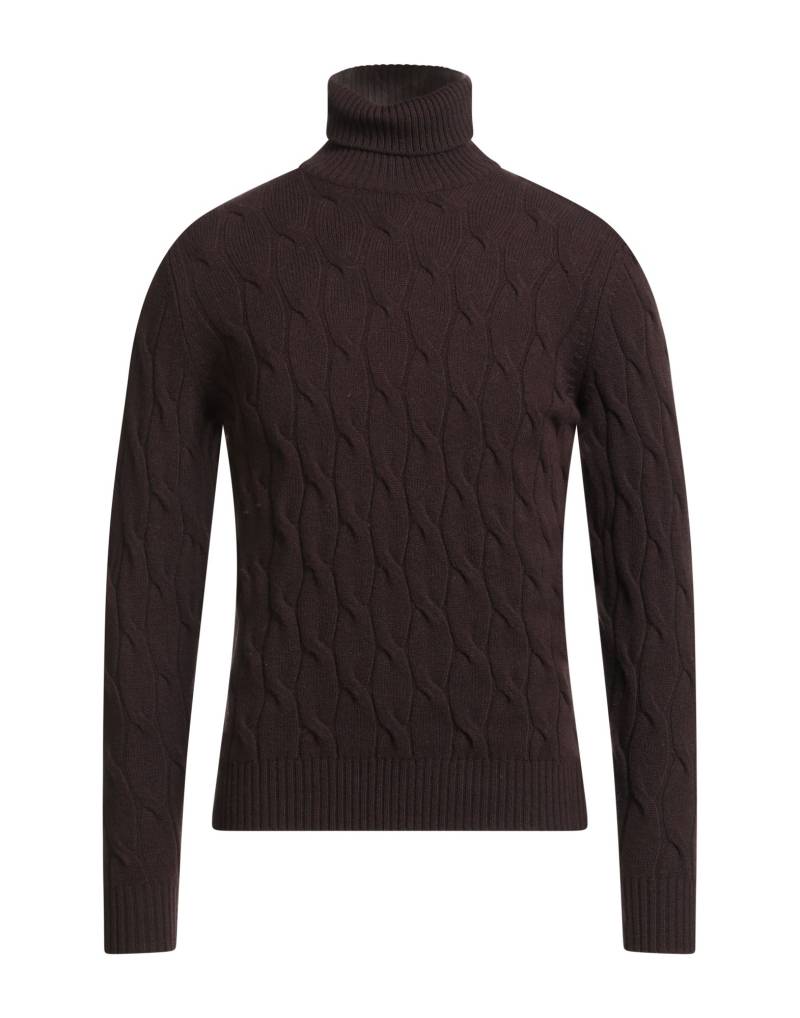 FILIPPO DE LAURENTIIS Rollkragenpullover Herren Schokobraun von FILIPPO DE LAURENTIIS
