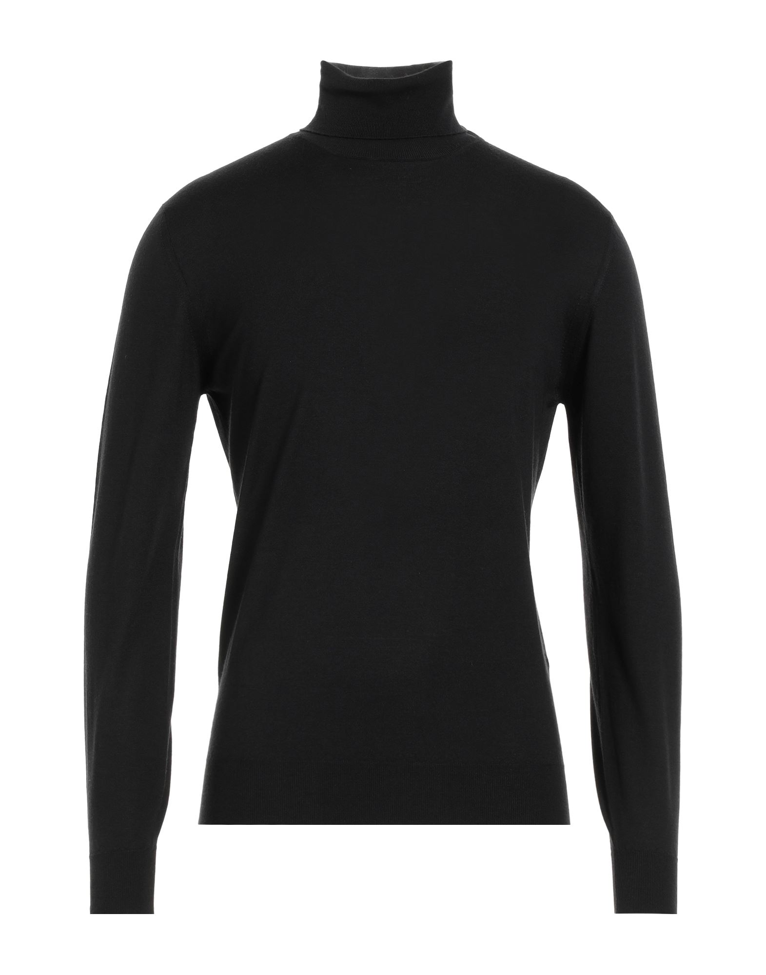 FILIPPO DE LAURENTIIS Rollkragenpullover Herren Schwarz von FILIPPO DE LAURENTIIS