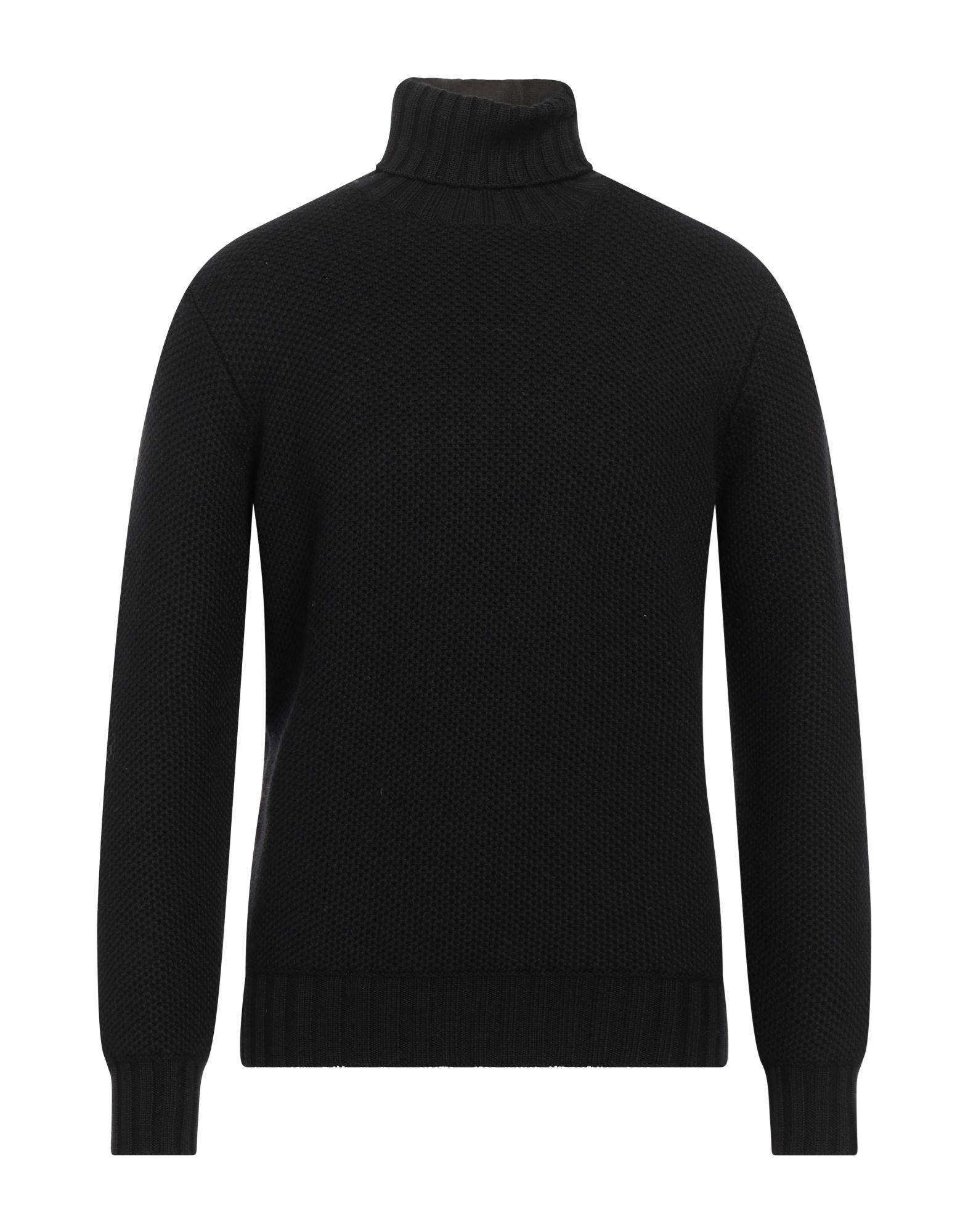 FILIPPO DE LAURENTIIS Rollkragenpullover Herren Schwarz von FILIPPO DE LAURENTIIS