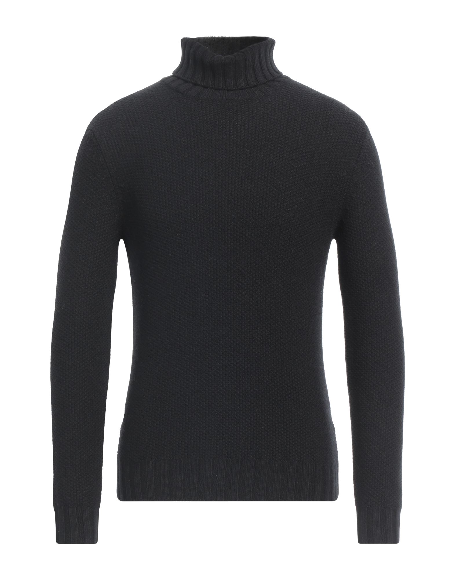 FILIPPO DE LAURENTIIS Rollkragenpullover Herren Schwarz von FILIPPO DE LAURENTIIS