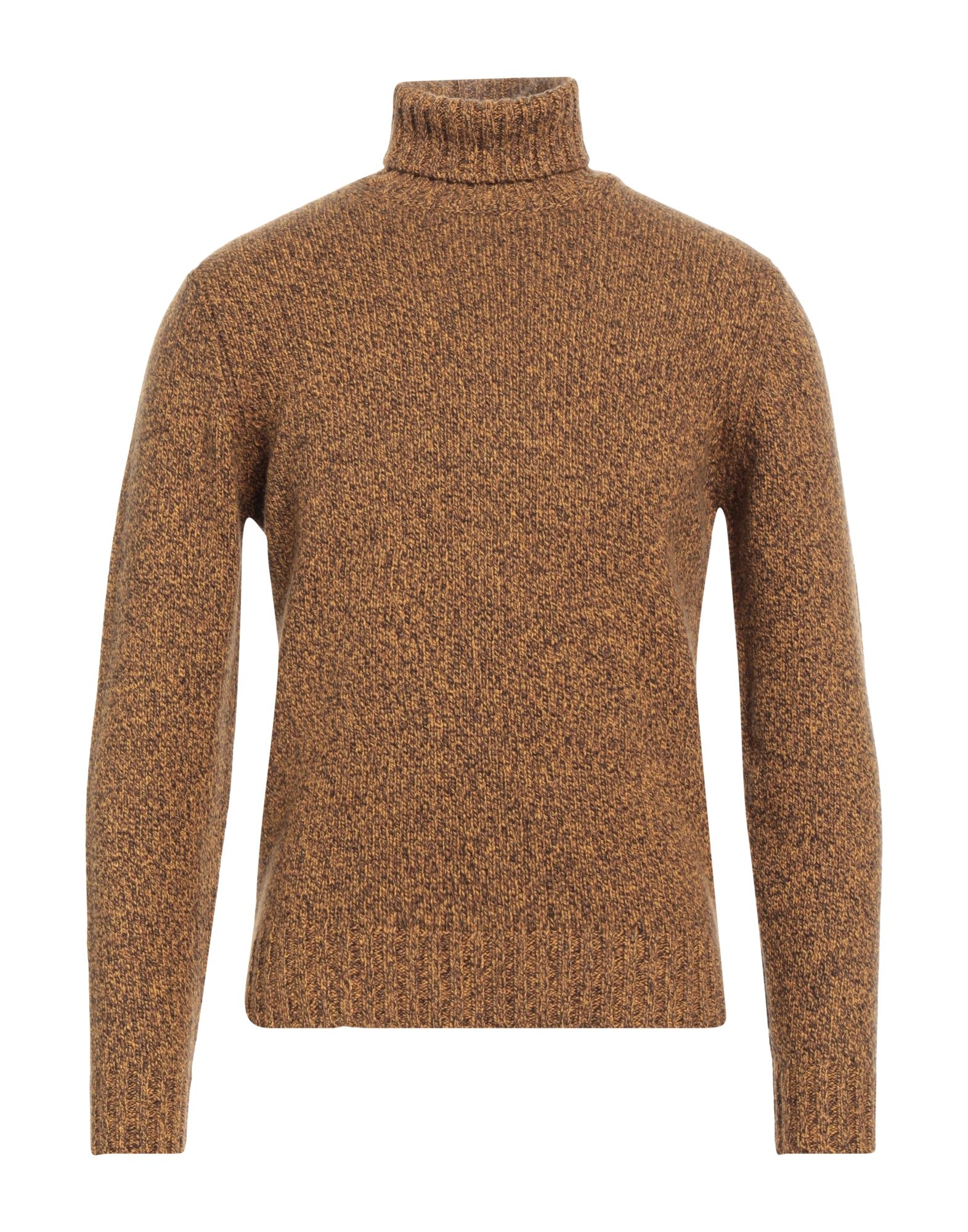 FILIPPO DE LAURENTIIS Rollkragenpullover Herren Senf von FILIPPO DE LAURENTIIS