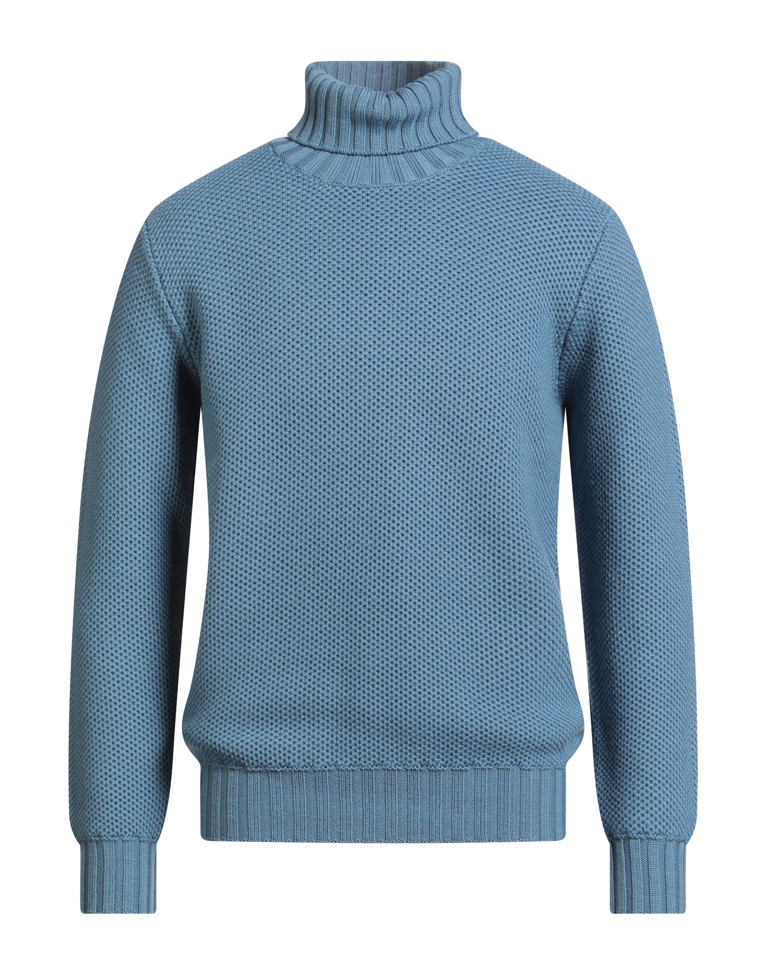 FILIPPO DE LAURENTIIS Rollkragenpullover Herren Taubenblau von FILIPPO DE LAURENTIIS