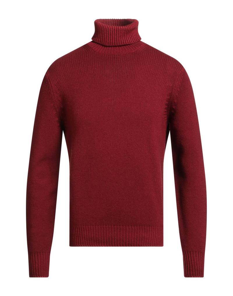FILIPPO DE LAURENTIIS Rollkragenpullover Herren Ziegelrot von FILIPPO DE LAURENTIIS