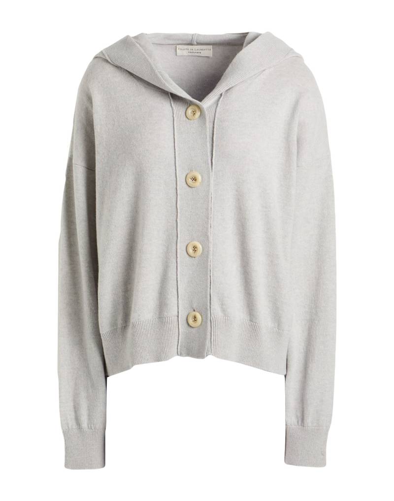 FILIPPO DE LAURENTIIS Strickjacke Damen Hellgrau von FILIPPO DE LAURENTIIS