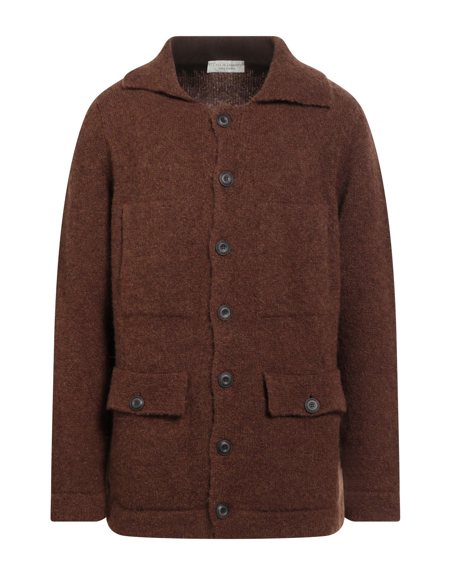 FILIPPO DE LAURENTIIS Strickjacke Herren Braun von FILIPPO DE LAURENTIIS