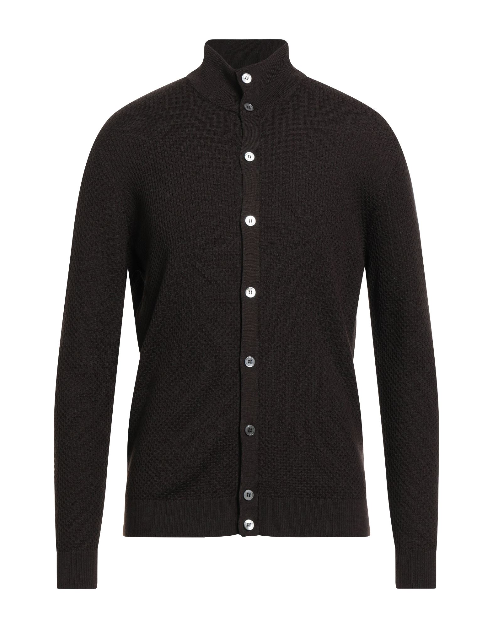 FILIPPO DE LAURENTIIS Strickjacke Herren Dunkelbraun von FILIPPO DE LAURENTIIS