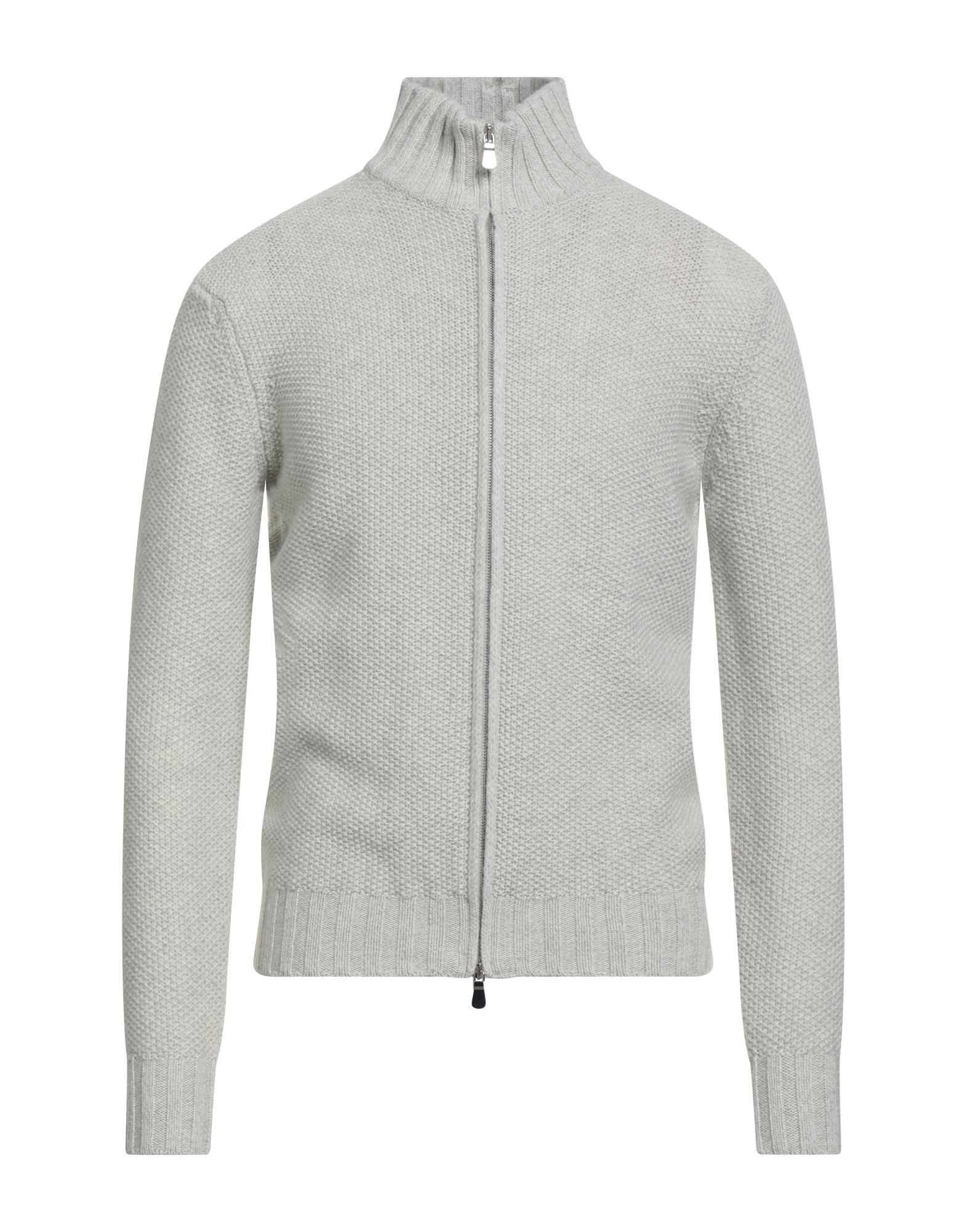 FILIPPO DE LAURENTIIS Strickjacke Herren Hellgrau von FILIPPO DE LAURENTIIS