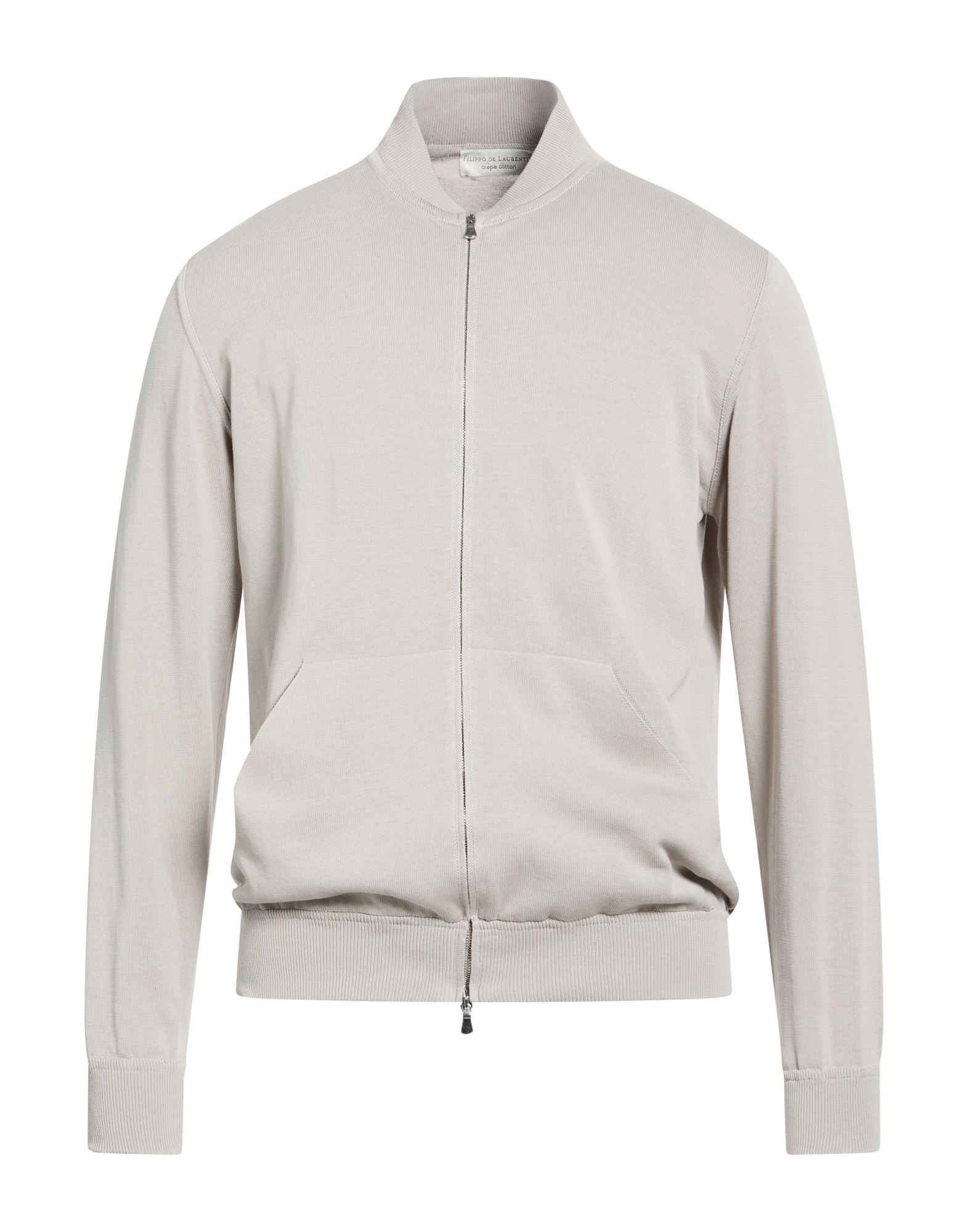 FILIPPO DE LAURENTIIS Strickjacke Herren Hellgrau von FILIPPO DE LAURENTIIS
