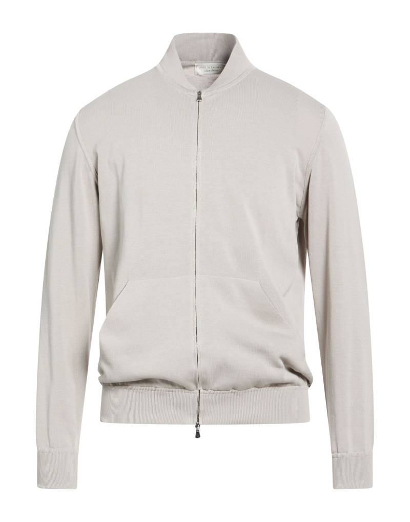 FILIPPO DE LAURENTIIS Strickjacke Herren Hellgrau von FILIPPO DE LAURENTIIS