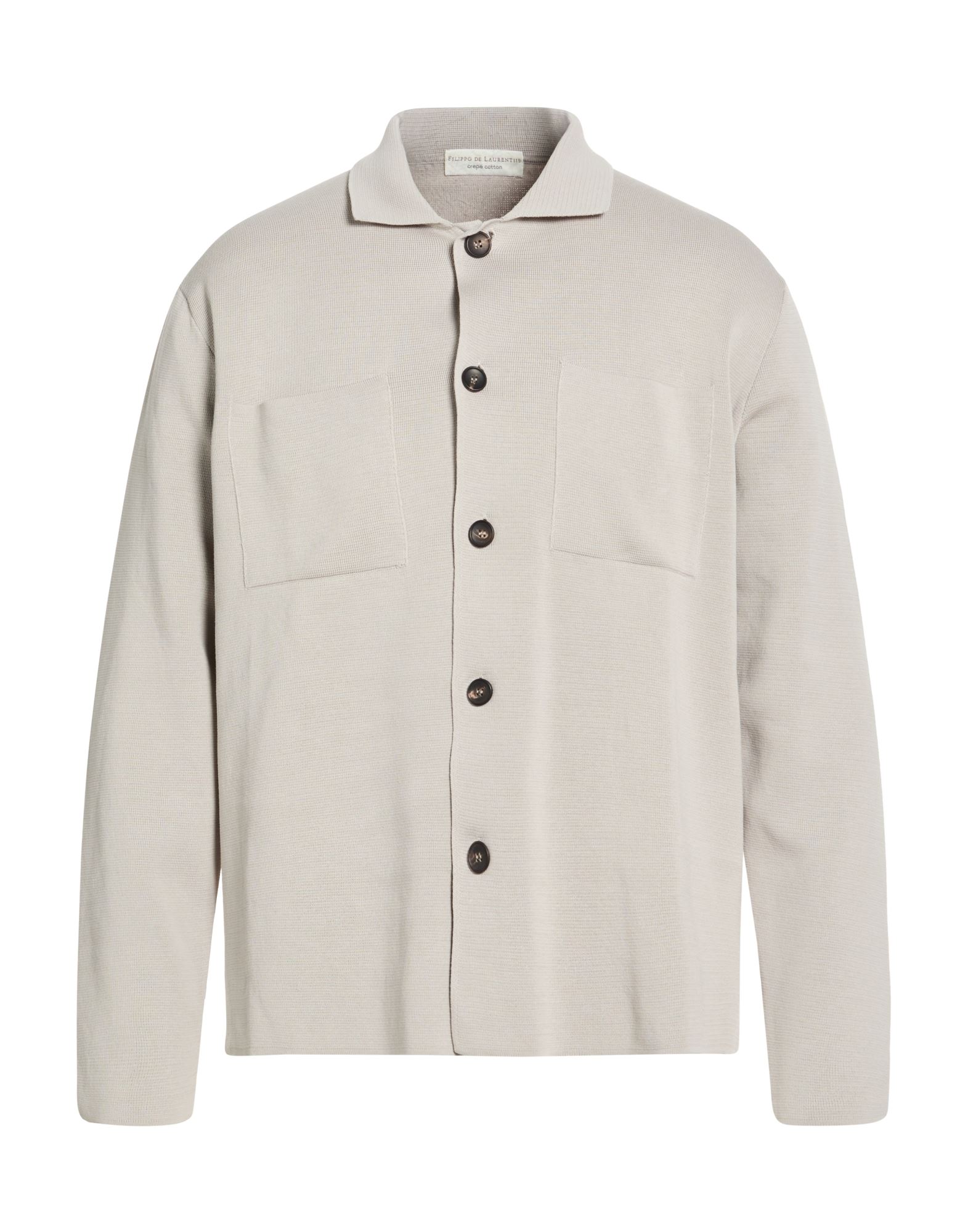 FILIPPO DE LAURENTIIS Strickjacke Herren Hellgrau von FILIPPO DE LAURENTIIS