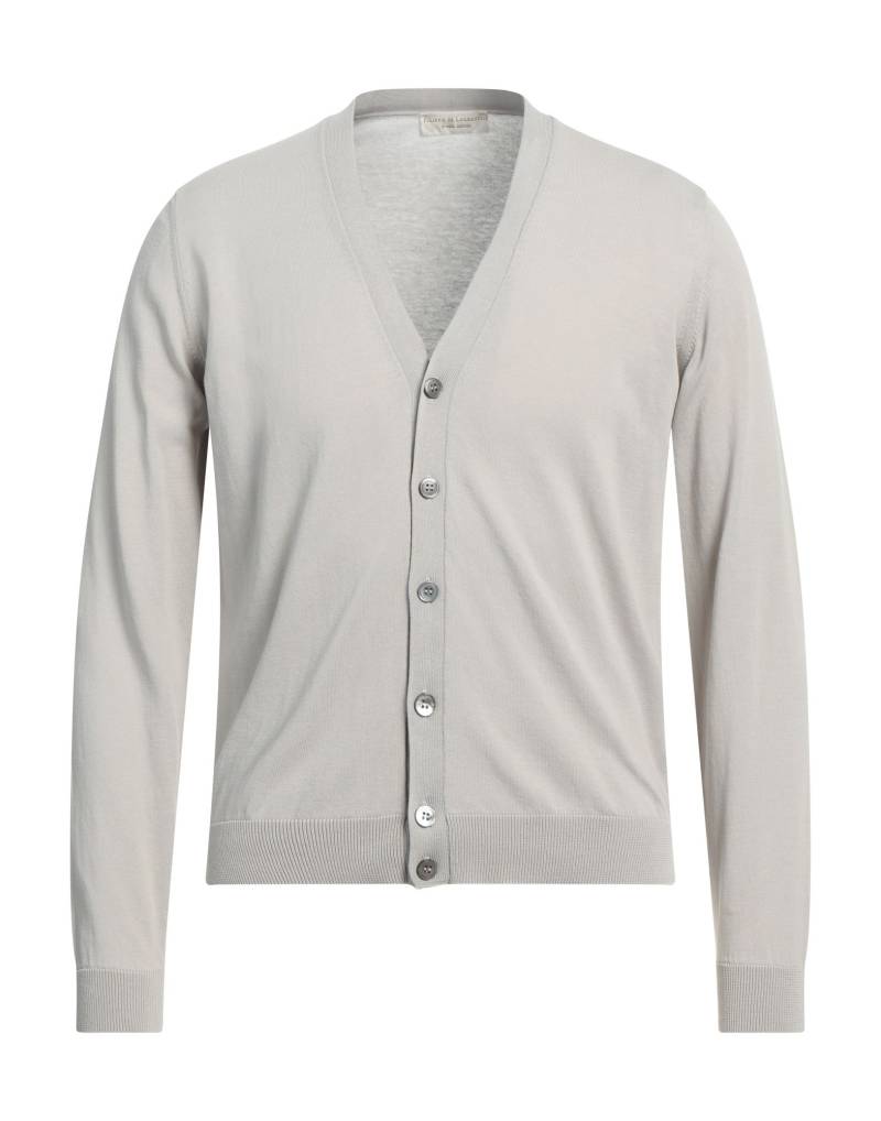 FILIPPO DE LAURENTIIS Strickjacke Herren Hellgrau von FILIPPO DE LAURENTIIS