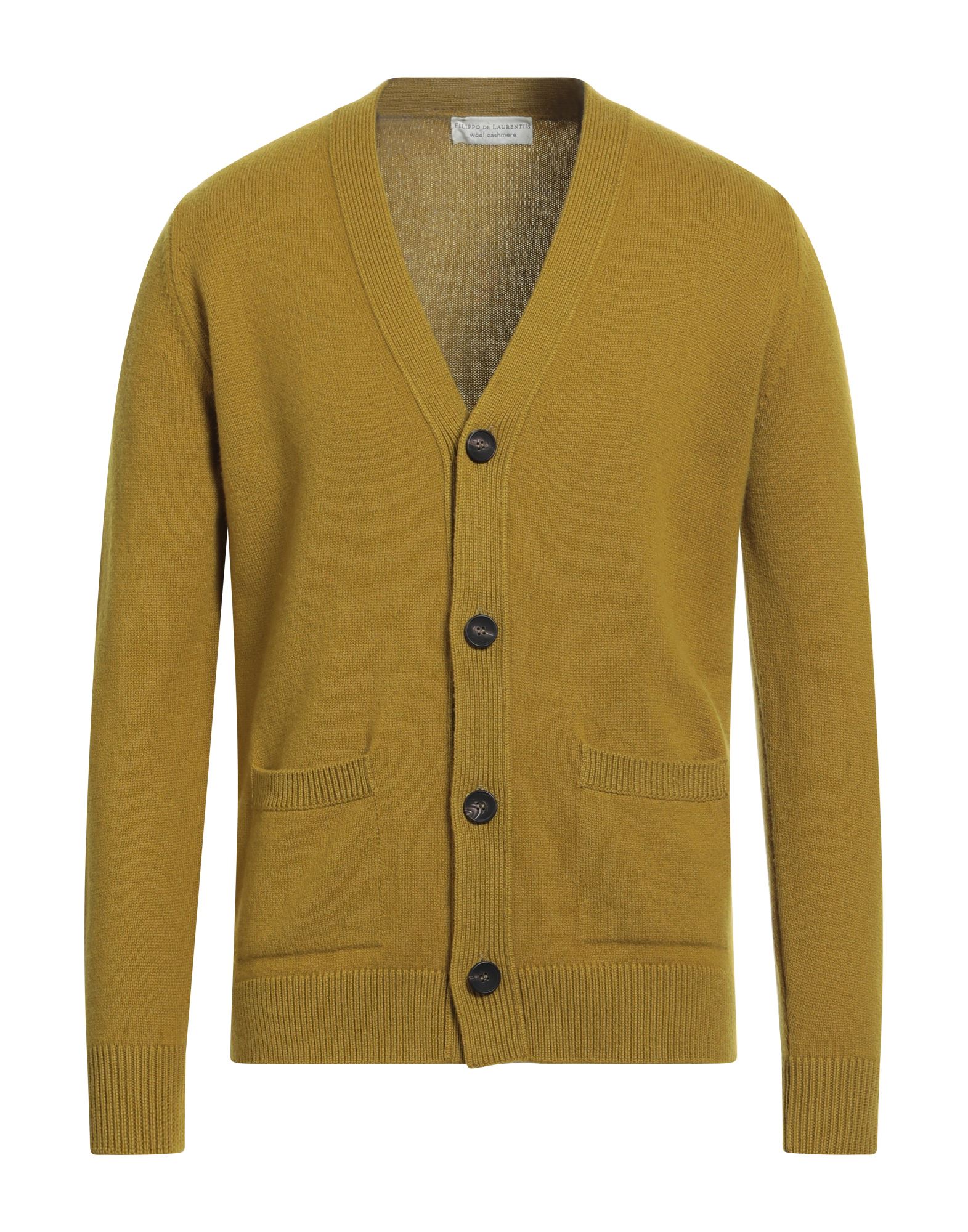 FILIPPO DE LAURENTIIS Strickjacke Herren Senf FILIPPO DE LAURENTIIS Strickjacke Herren Senf von FILIPPO DE LAURENTIIS