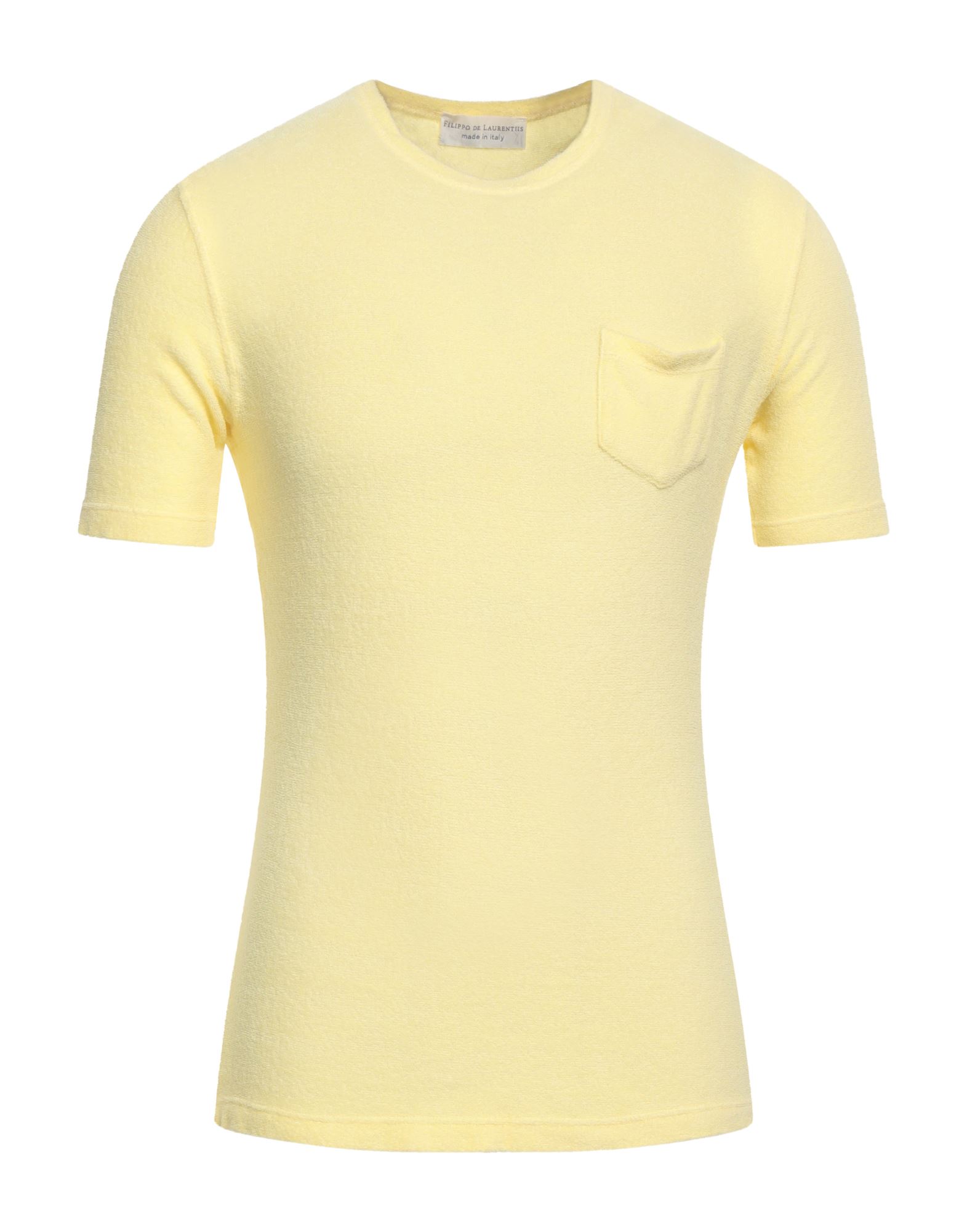 FILIPPO DE LAURENTIIS T-shirts Herren Gelb von FILIPPO DE LAURENTIIS