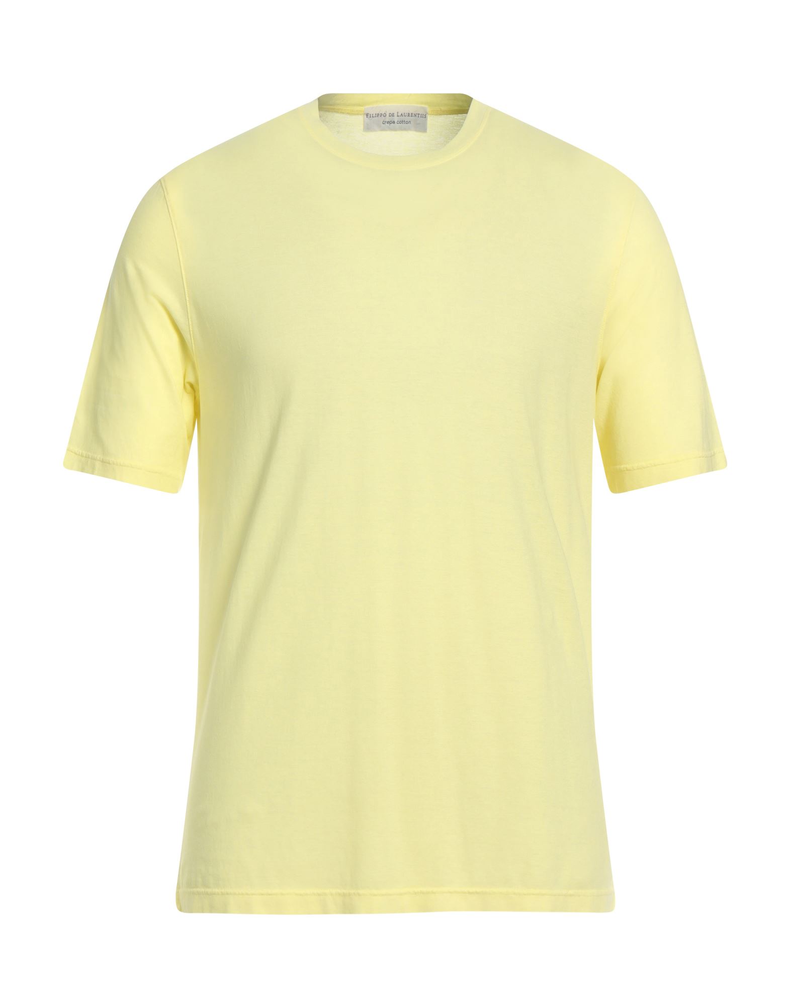 FILIPPO DE LAURENTIIS T-shirts Herren Gelb von FILIPPO DE LAURENTIIS