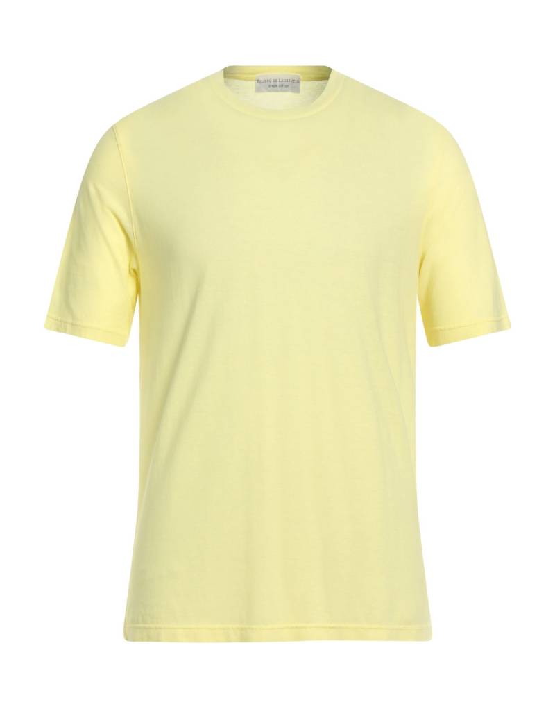 FILIPPO DE LAURENTIIS T-shirts Herren Gelb von FILIPPO DE LAURENTIIS