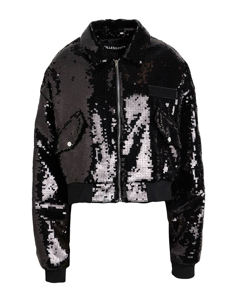 FILLES A PAPA Jacke & Anorak Damen Schwarz von FILLES A PAPA