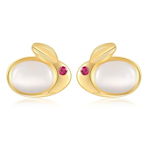 FILMOON Osterhasen-Ohrringe für Frauen, niedliche Hasen-Ohrstecker, Osterschmuck FILMOON Osterhasen-Ohrringe für Frauen, niedliche Hasen-Ohrstecker, Osterschmuck von FILMOON