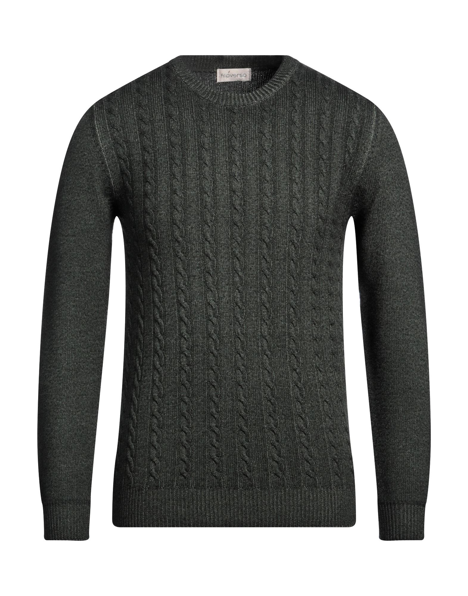 FILOVERSO Pullover Herren Militärgrün von FILOVERSO