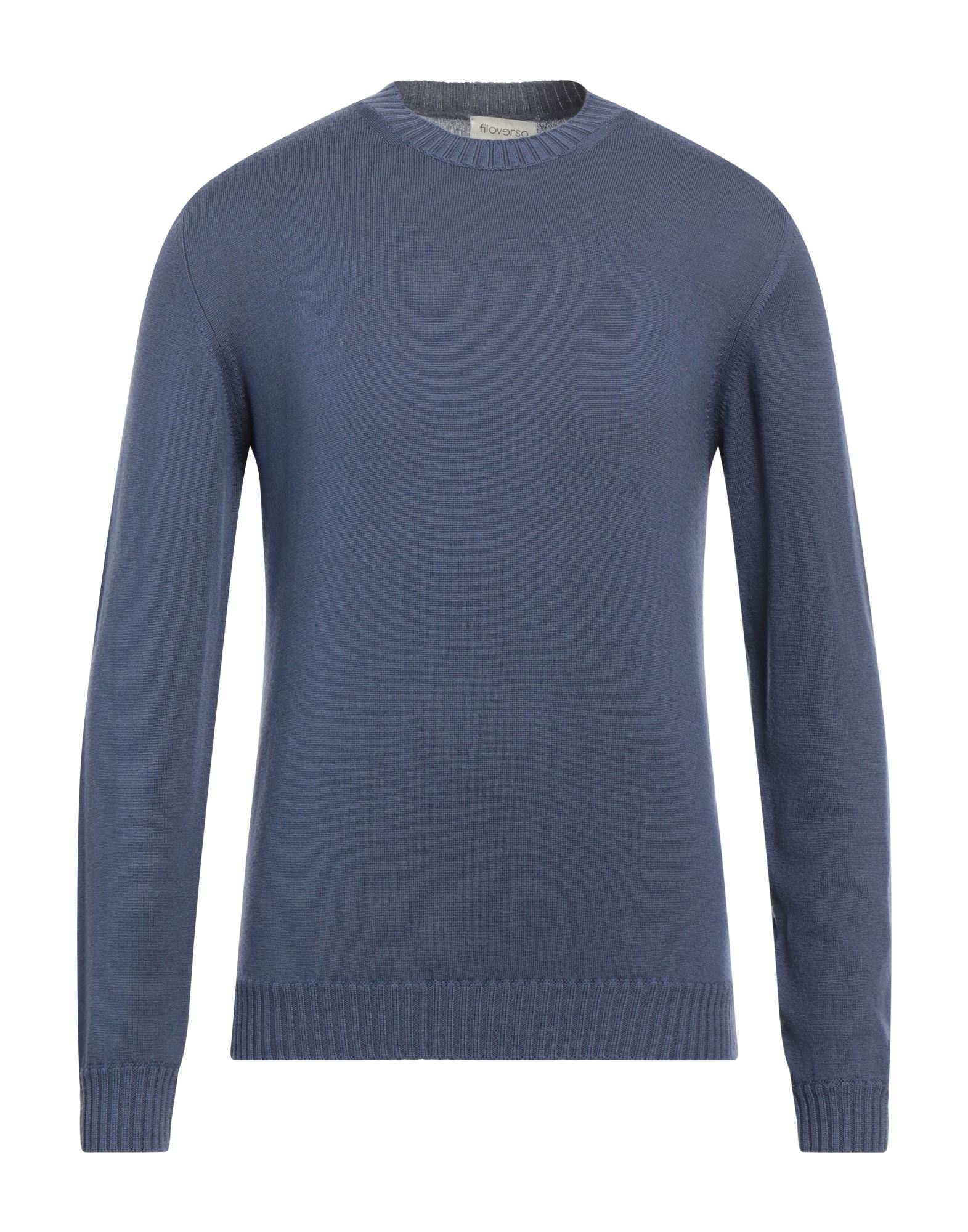 FILOVERSO Pullover Herren Taubenblau von FILOVERSO