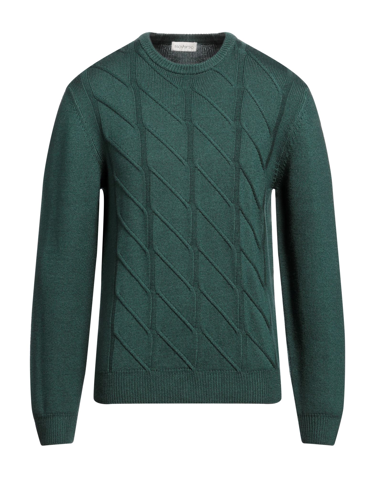 FILOVERSO Pullover Herren Vert Émeraude von FILOVERSO