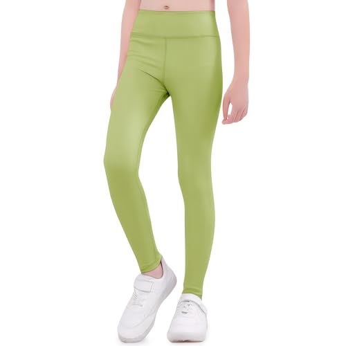 FILOWA Leggings Mädchen Kinder Yogahose Baumwolle Sportleggings Stretch Länge Hosen Multicolour Gymnastikhose Casual Jogging Sporthose Frühling Herbst Activewear für Teenager Gr.122-128, Grün FILOWA Leggings Mädchen Kinder Yogahose Baumwolle Sportleggings Stretch Länge Hosen Multicolour Gymnastikhose Casual Jogging Sporthose Frühling Herbst Activewear für Teenager Gr.122-128, Grün von FILOWA