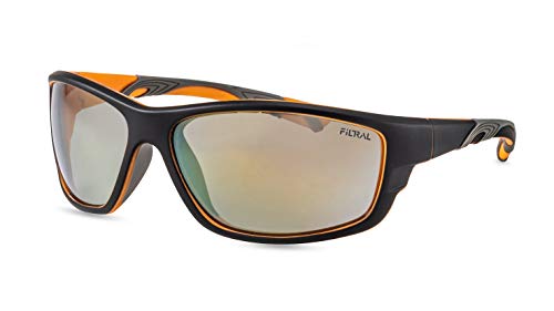 FILTRAL Sportbrille/Verspiegelte Sport-Sonnenbrille für Herren aus recyceltem Kunststoff F3076023 von FILTRAL