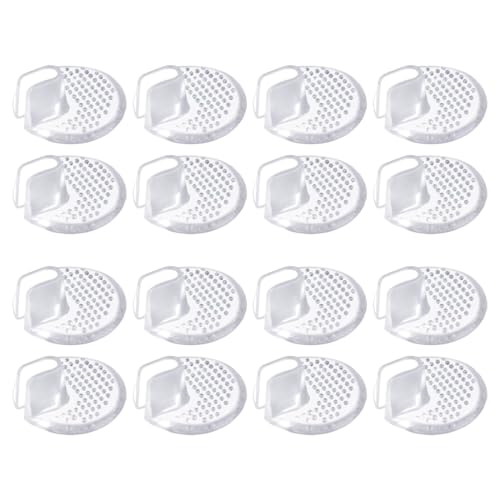 FIMWOLZ 8 Paar Zehenschutz Silikon Gel Pad Flip Flop Schuheinlagen Zehen Protektor für Damen Herren von FIMWOLZ