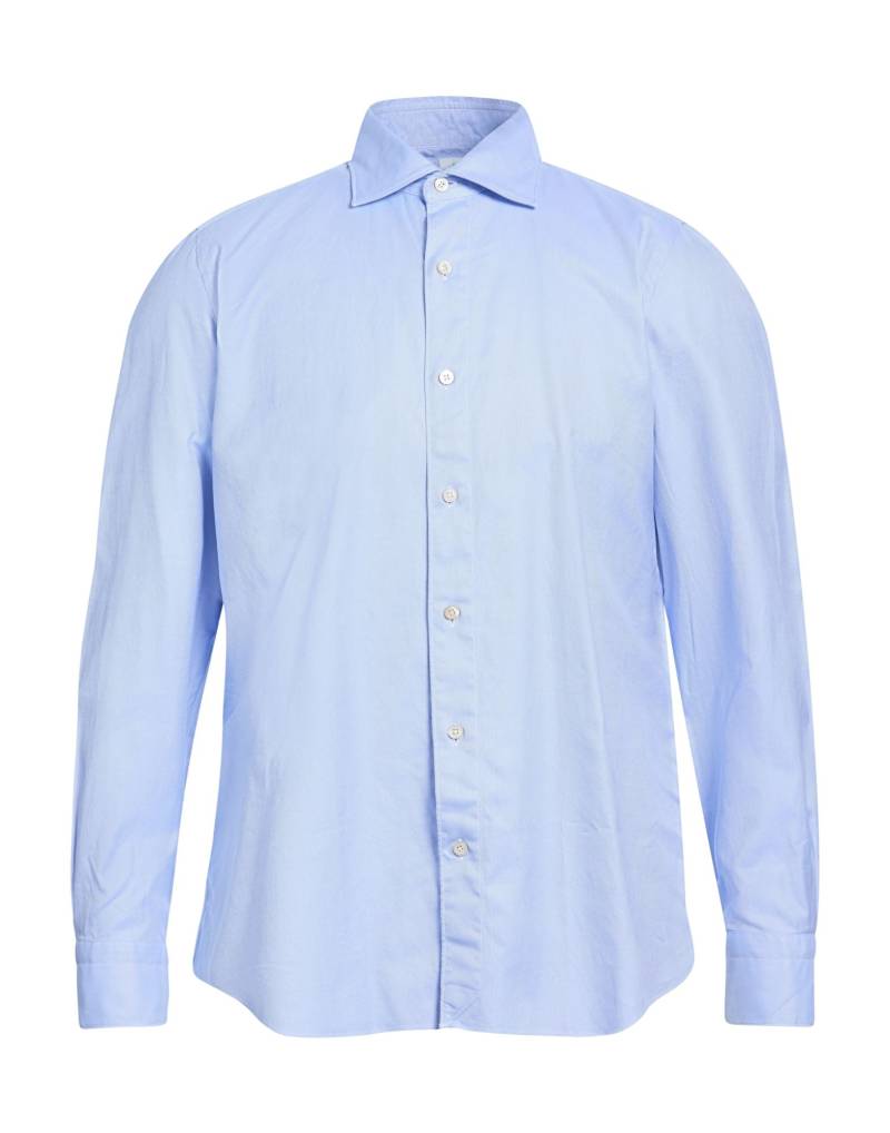 FINAMORE 1925 Hemd Herren Azurblau von FINAMORE 1925
