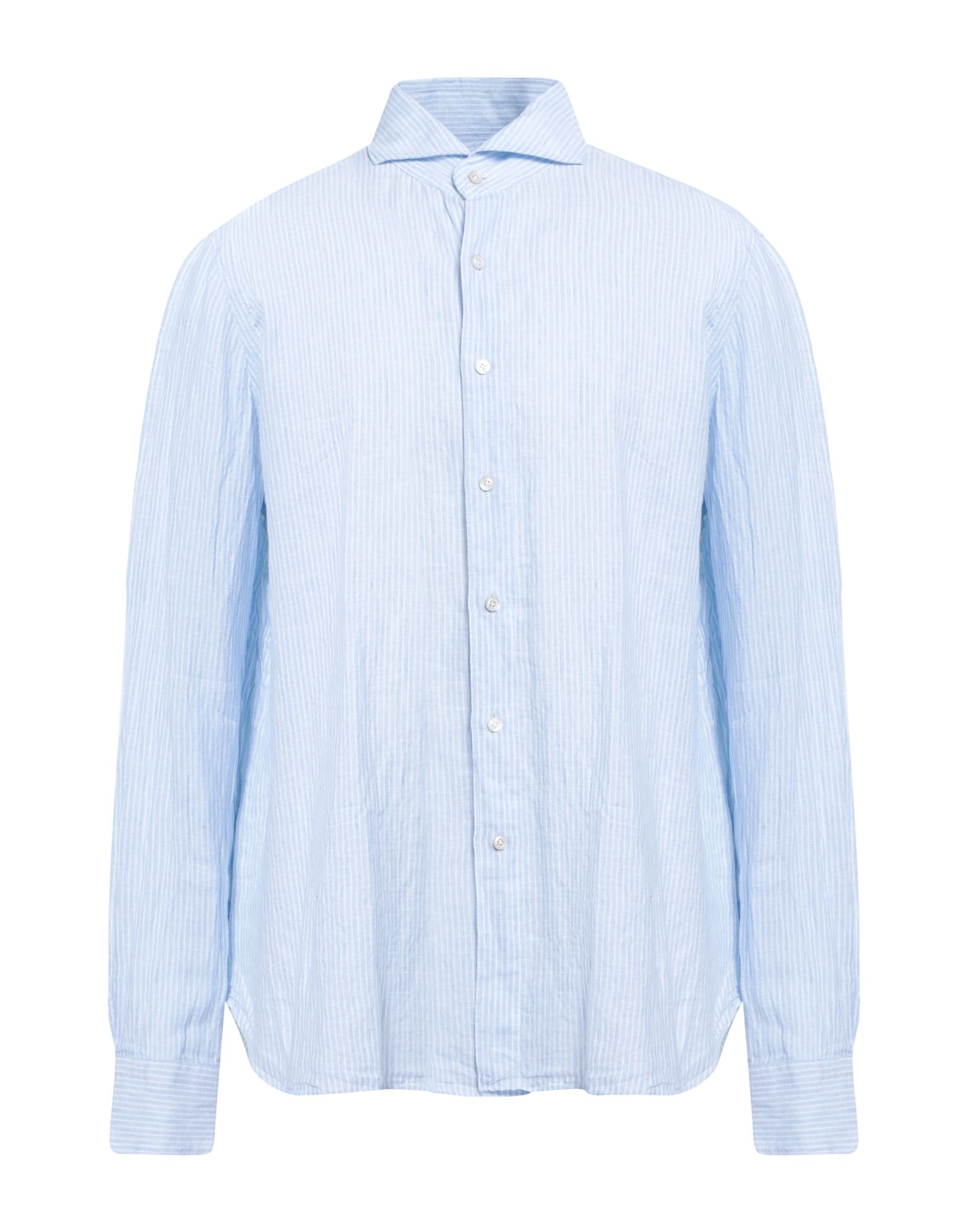 FINAMORE 1925 Hemd Herren Azurblau von FINAMORE 1925