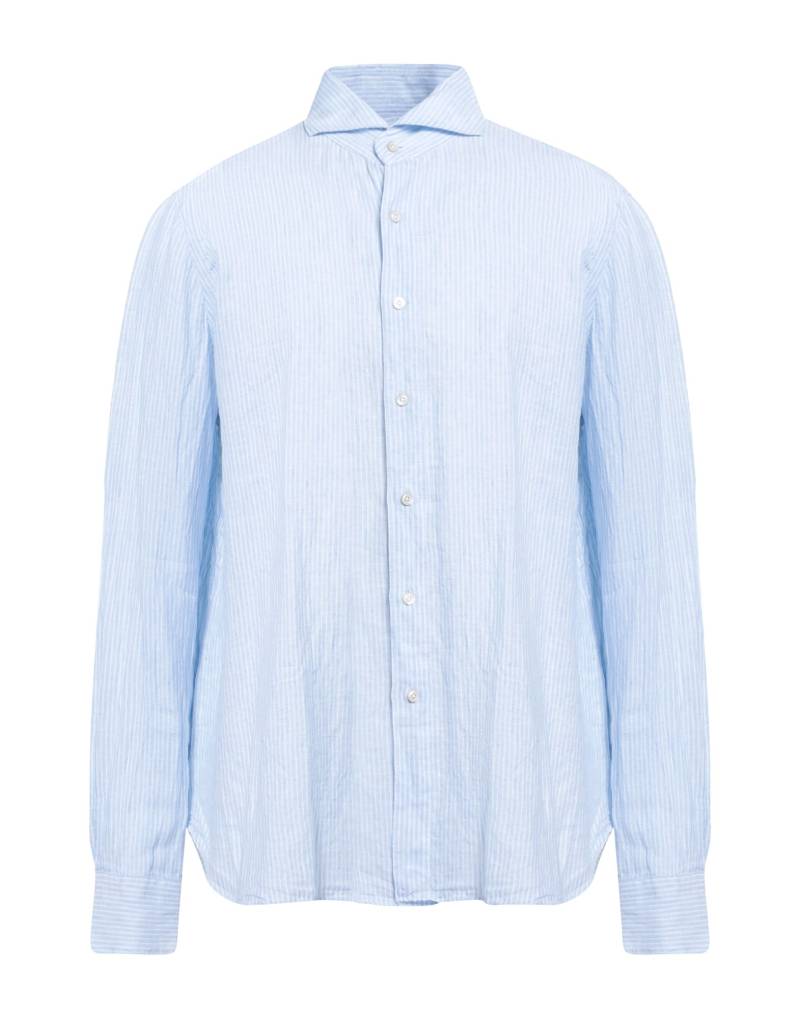 FINAMORE 1925 Hemd Herren Azurblau von FINAMORE 1925