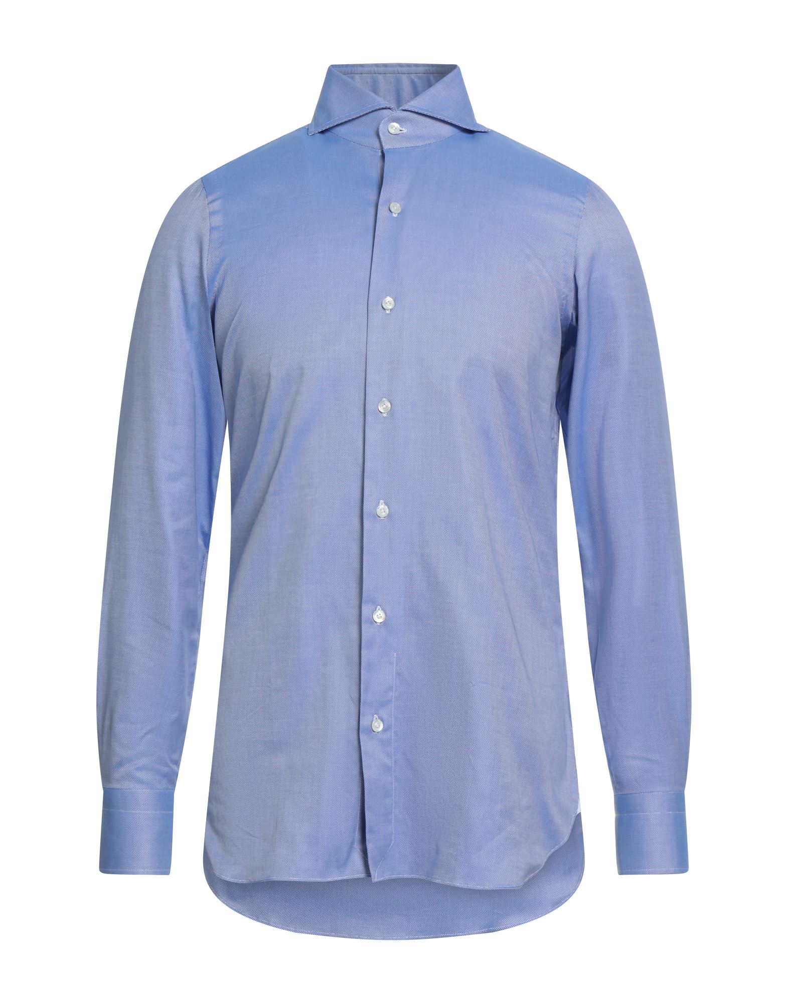 FINAMORE 1925 Hemd Herren Blau von FINAMORE 1925