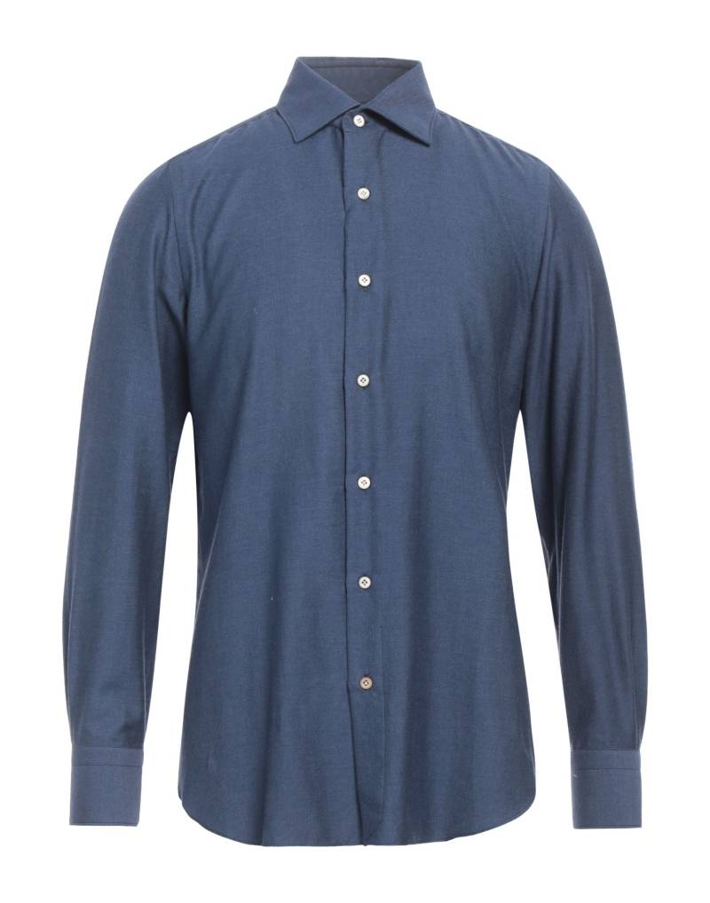FINAMORE 1925 Hemd Herren Blau von FINAMORE 1925