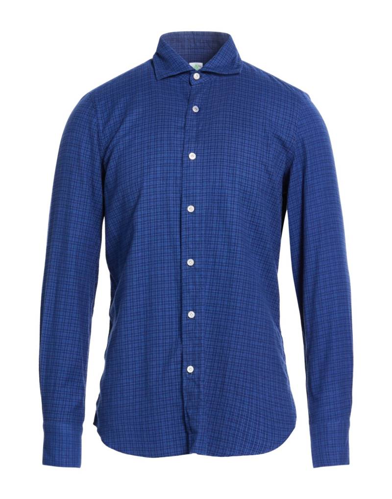 FINAMORE 1925 Hemd Herren Blau von FINAMORE 1925