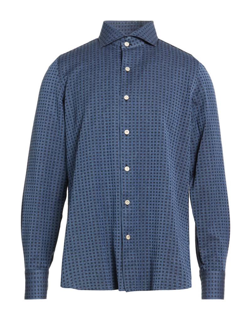 FINAMORE 1925 Hemd Herren Blau von FINAMORE 1925