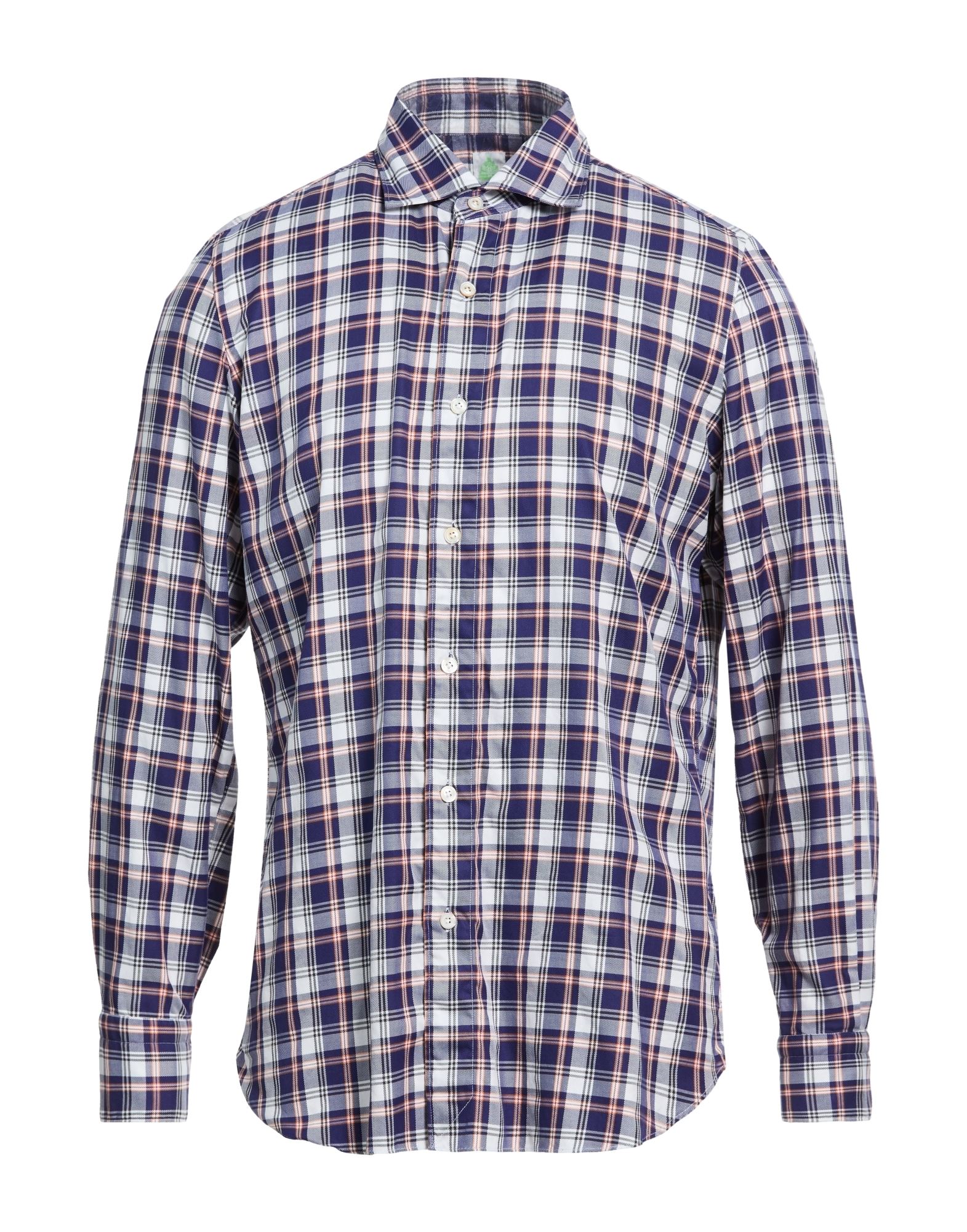 FINAMORE 1925 Hemd Herren Blau von FINAMORE 1925