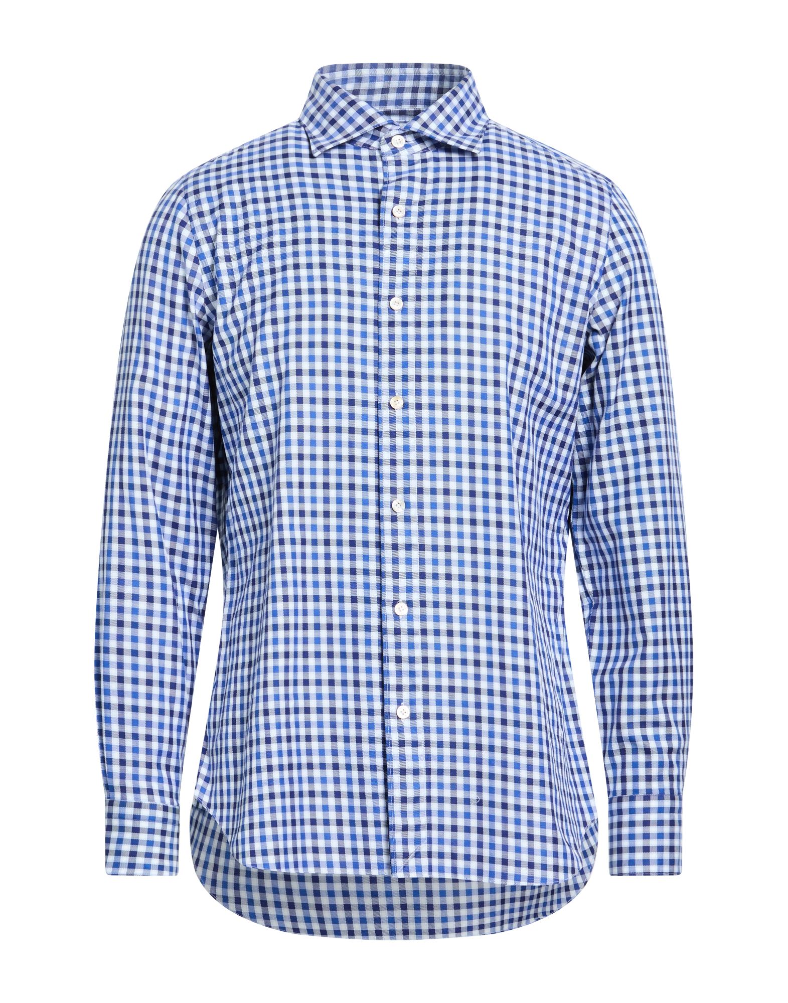 FINAMORE 1925 Hemd Herren Blau von FINAMORE 1925