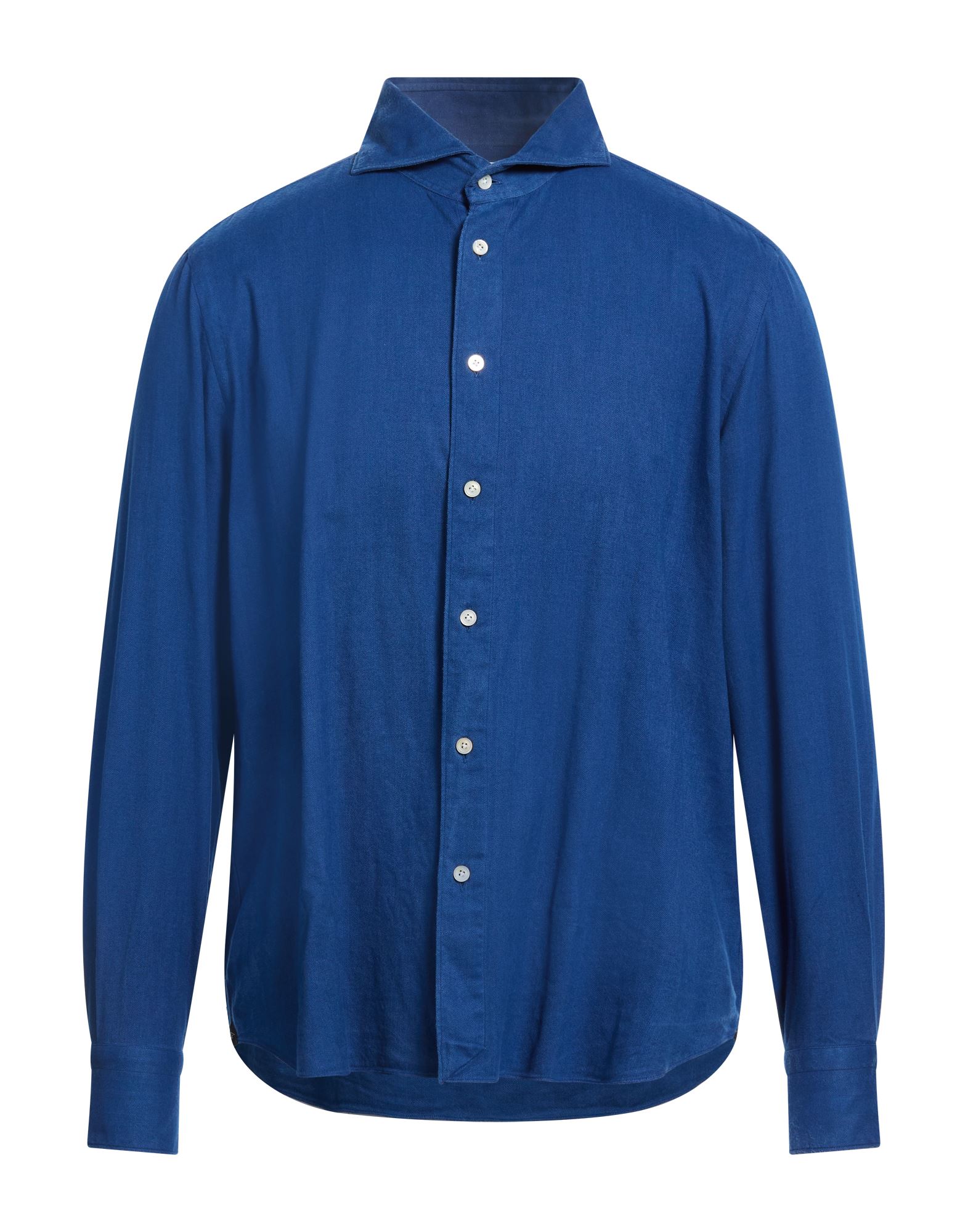 FINAMORE 1925 Hemd Herren Blau von FINAMORE 1925