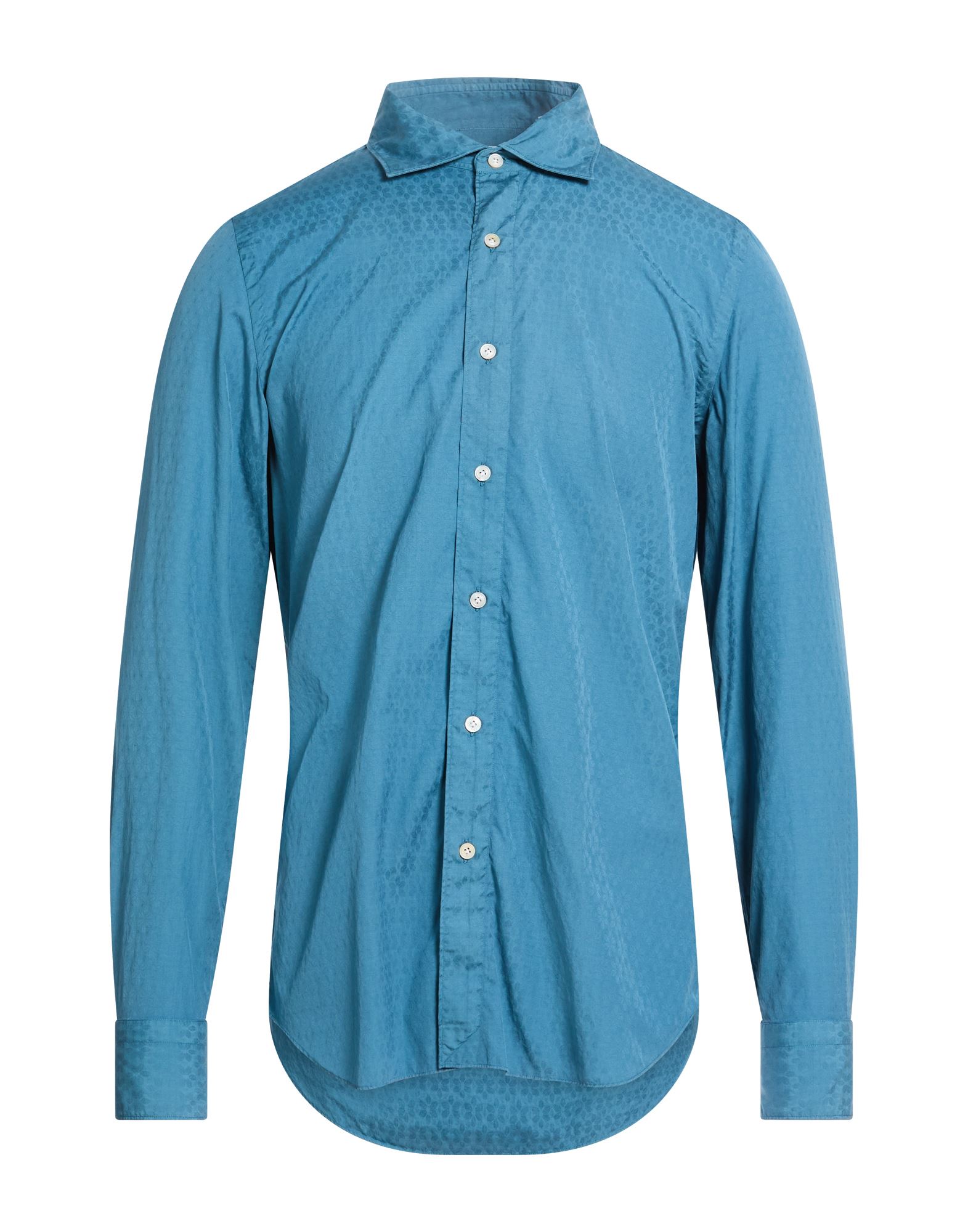 FINAMORE 1925 Hemd Herren Blaugrau von FINAMORE 1925