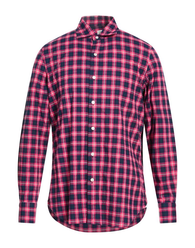 FINAMORE 1925 Hemd Herren Fuchsia von FINAMORE 1925