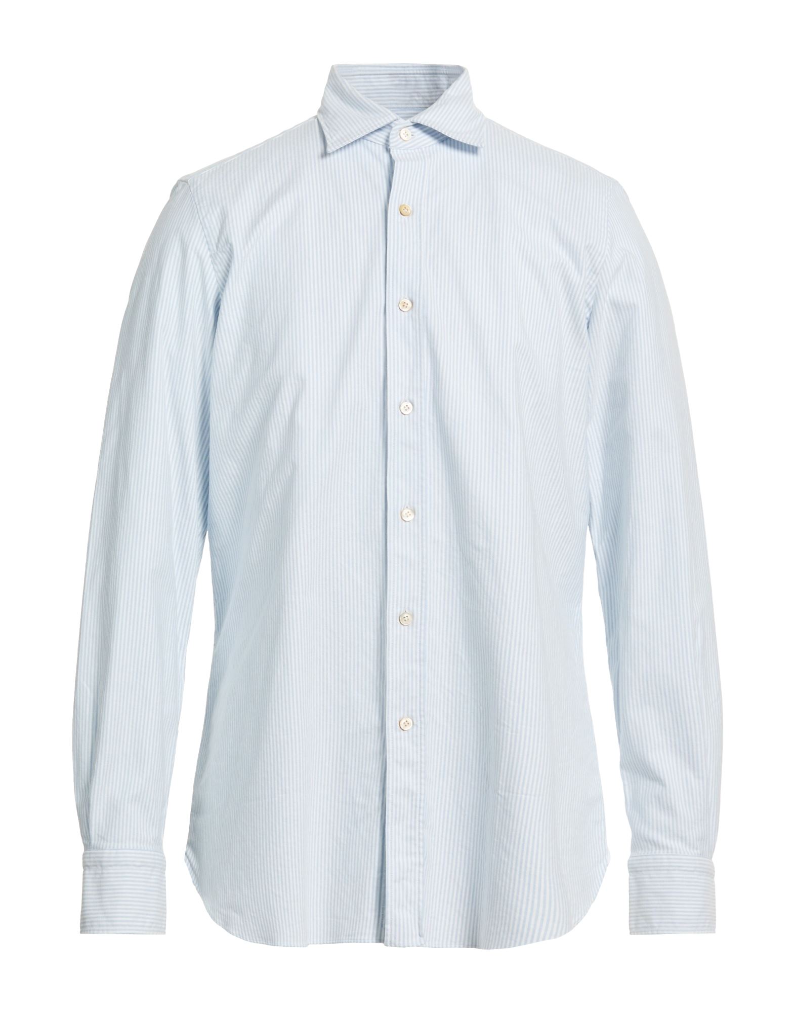 FINAMORE 1925 Hemd Herren Himmelblau von FINAMORE 1925