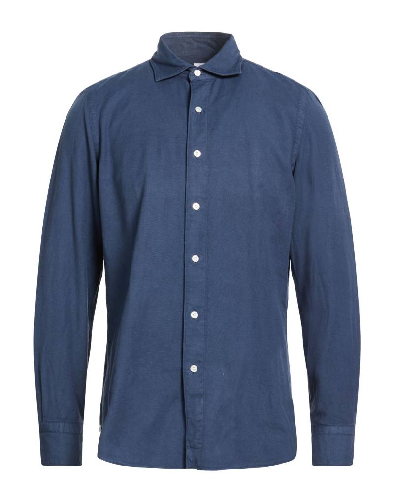 FINAMORE 1925 Hemd Herren Marineblau von FINAMORE 1925