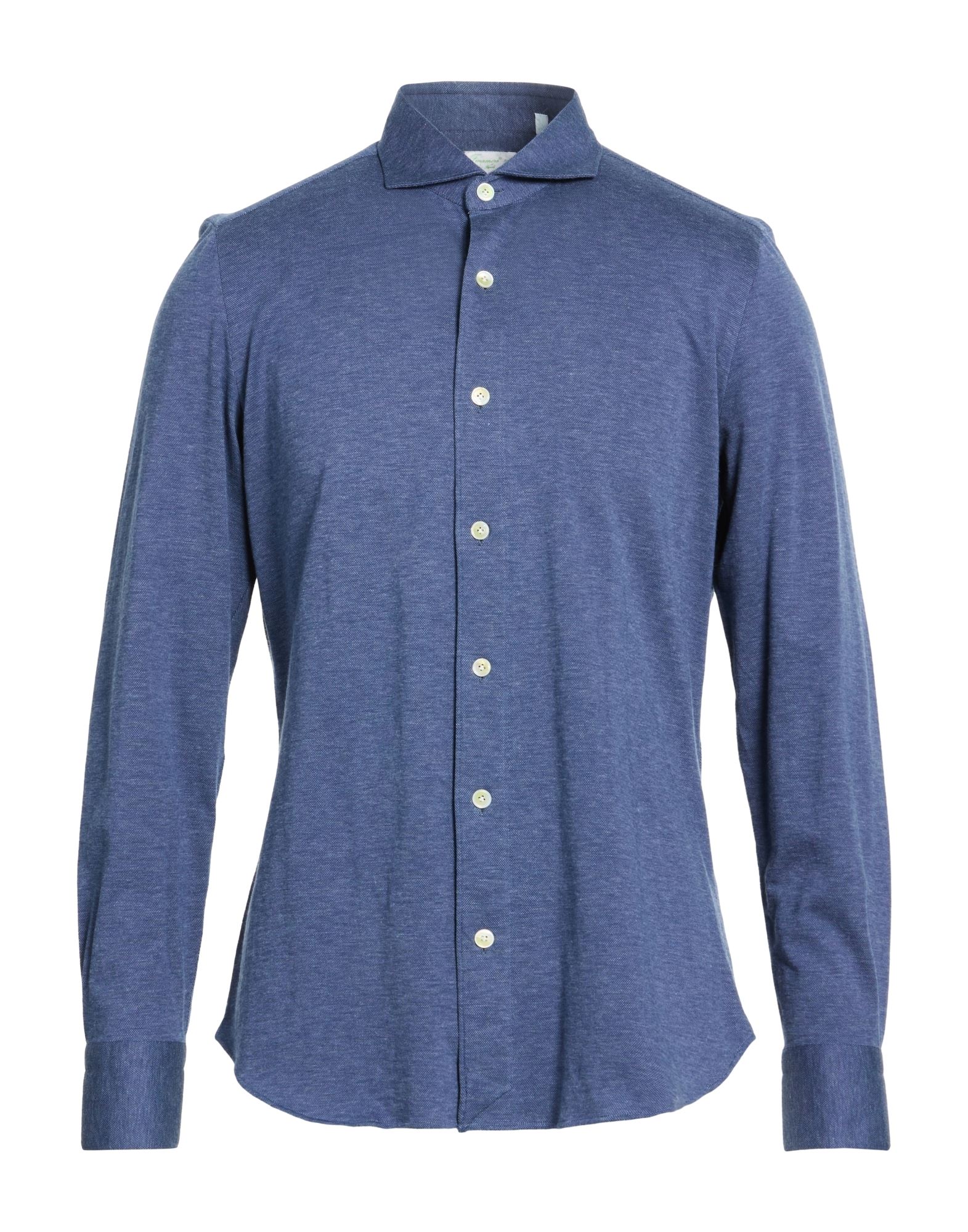 FINAMORE 1925 Hemd Herren Marineblau von FINAMORE 1925