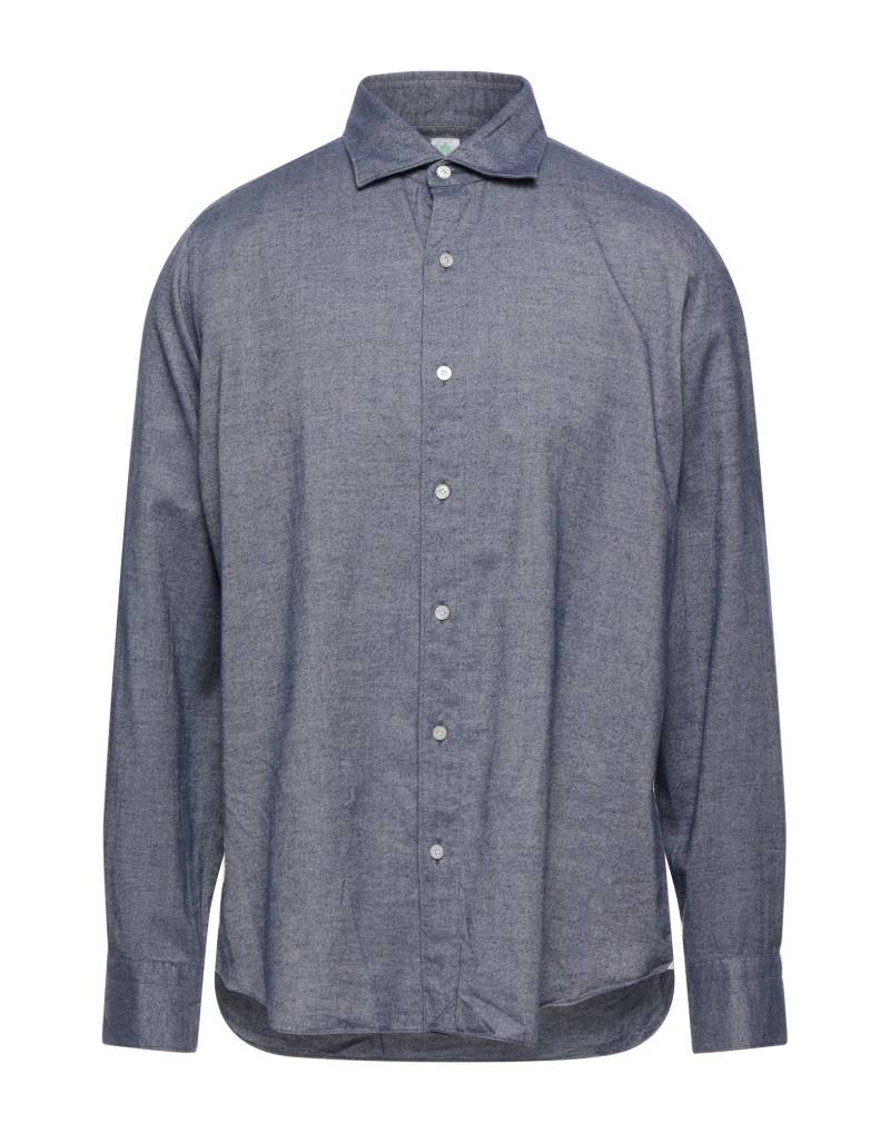 FINAMORE 1925 Hemd Herren Nachtblau von FINAMORE 1925