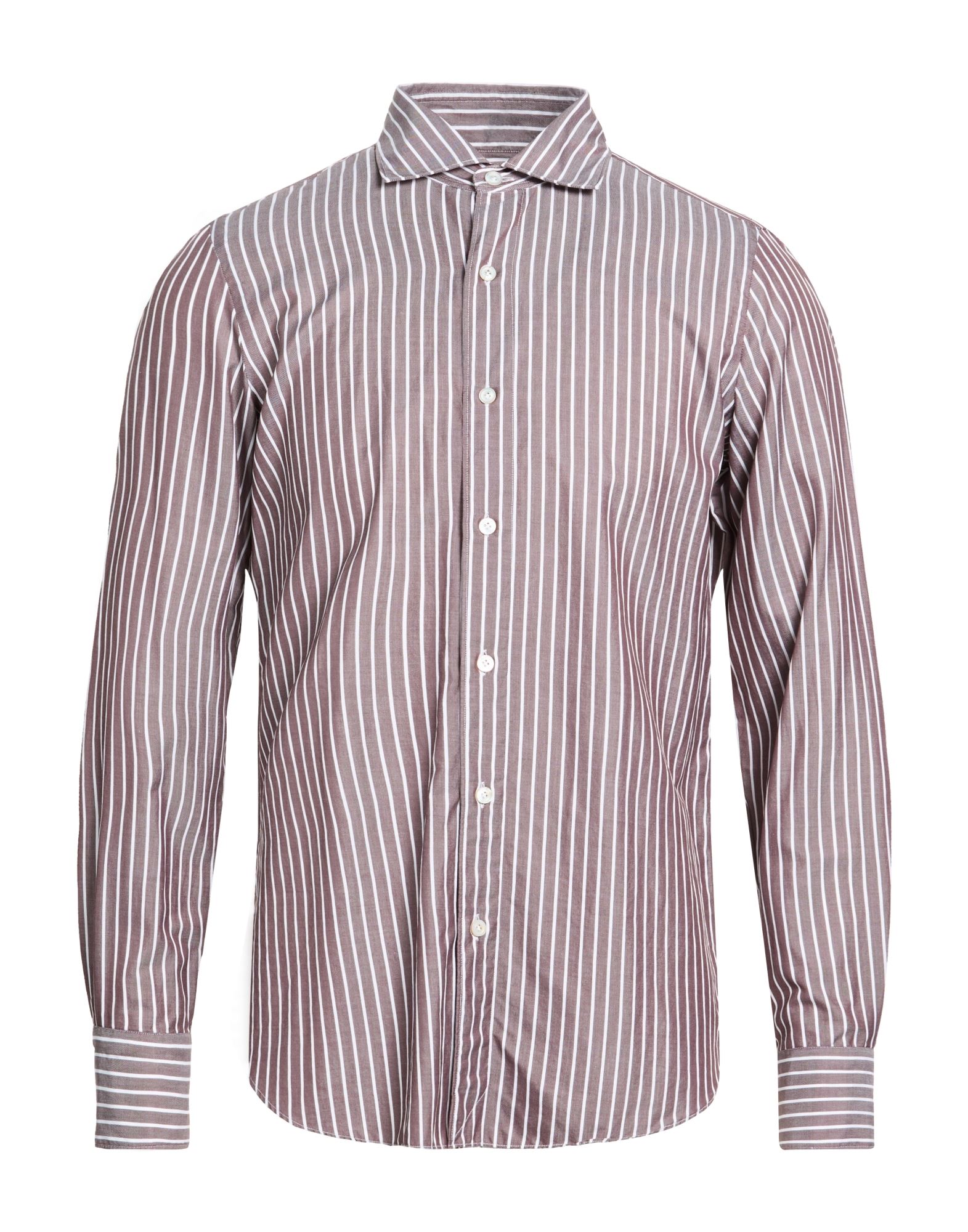 FINAMORE 1925 Hemd Herren Schokobraun von FINAMORE 1925